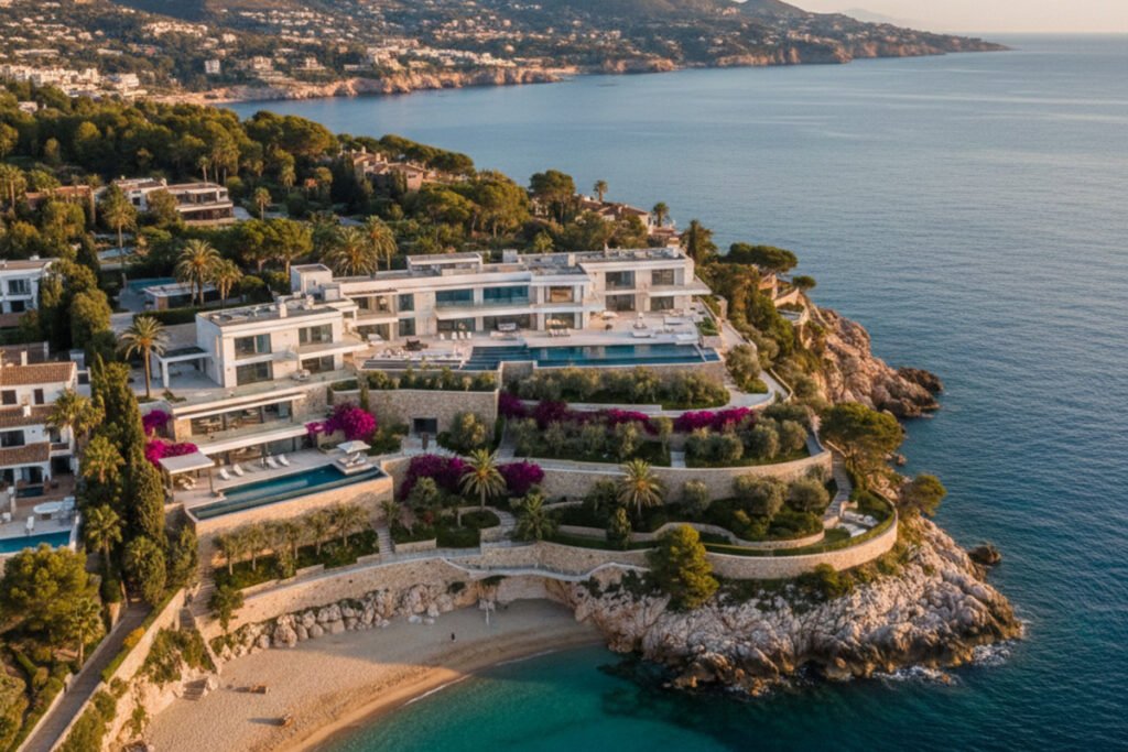 Vídeo y tomas con drone en la venta de propiedades de lujo